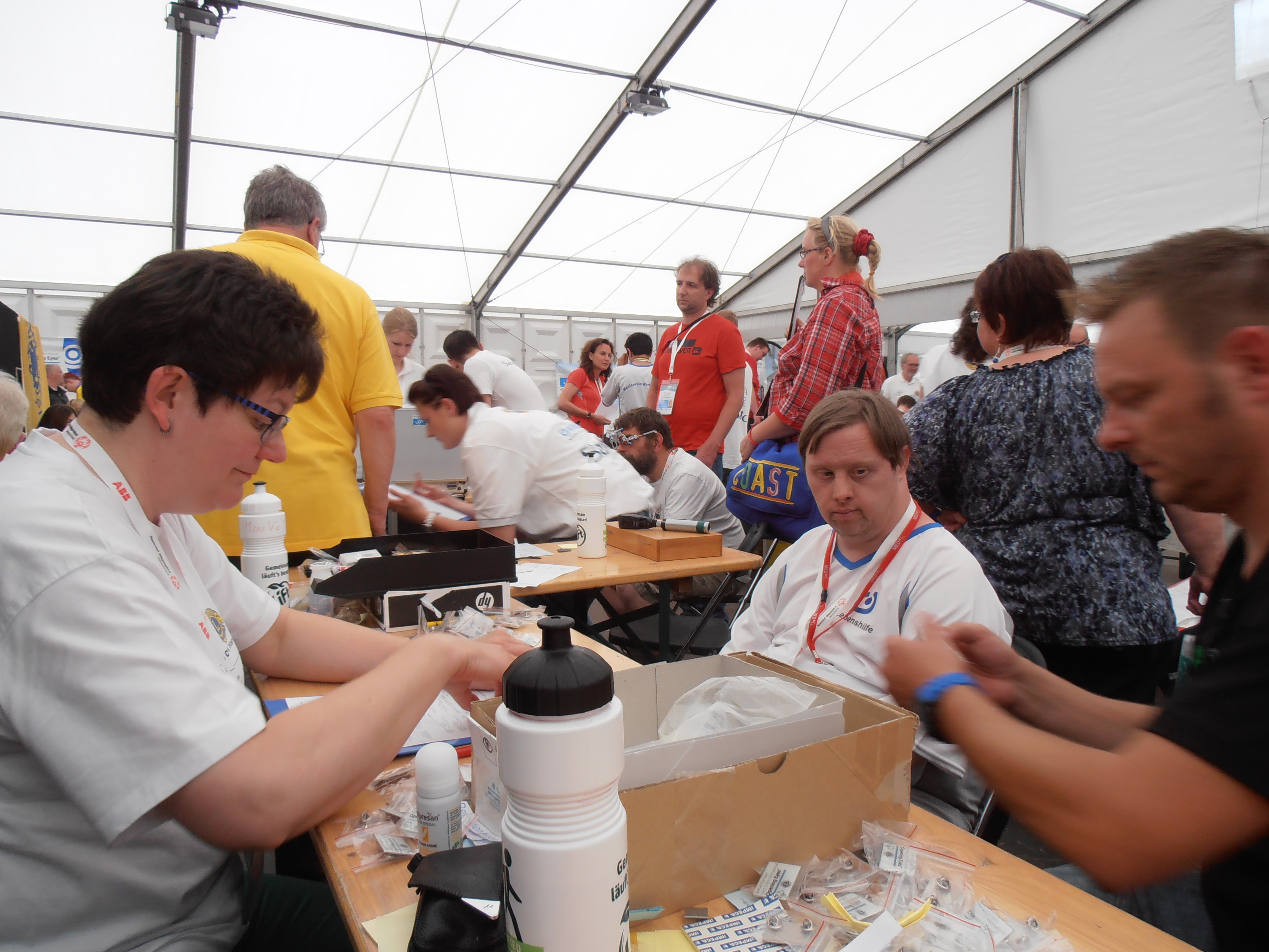 Bild zur Veranstltung der Opening Eyes® bei den Special Olympics in Düsseldorf 2014