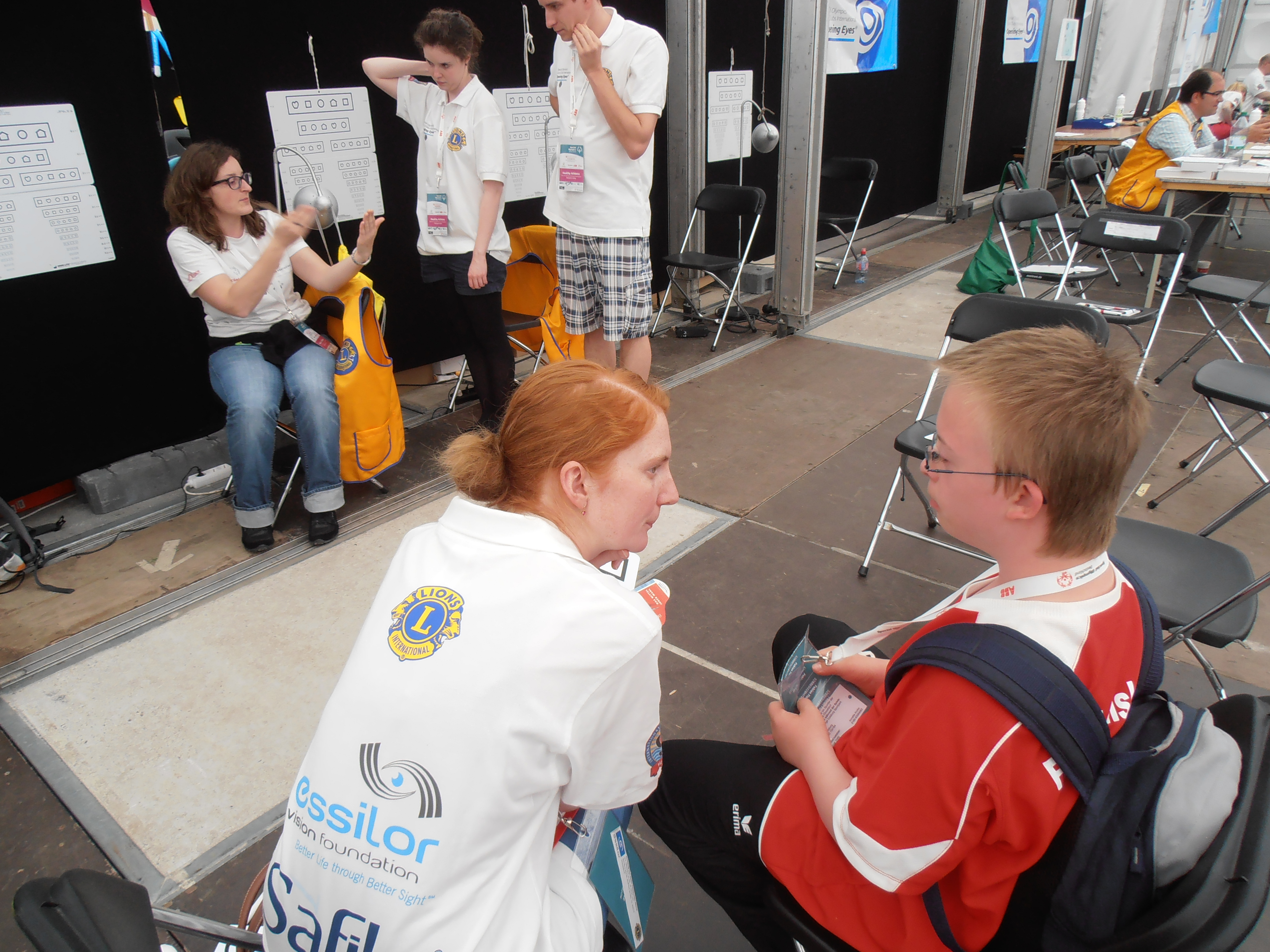 Bild zur Veranstltung der Opening Eyes® bei den Special Olympics in Düsseldorf 2014