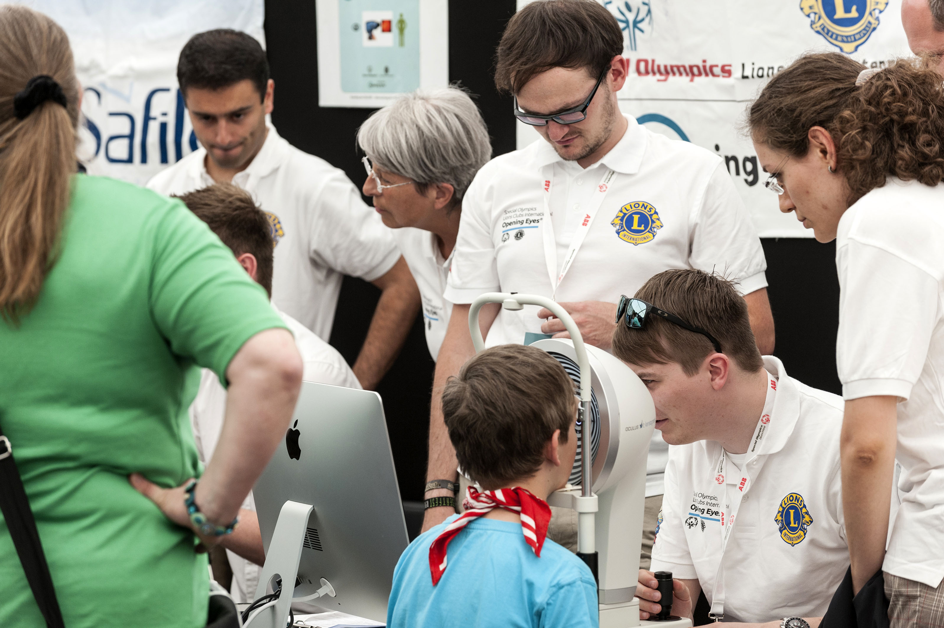Bild zur Veranstltung der Opening Eyes® bei den Special Olympics in Düsseldorf 2014