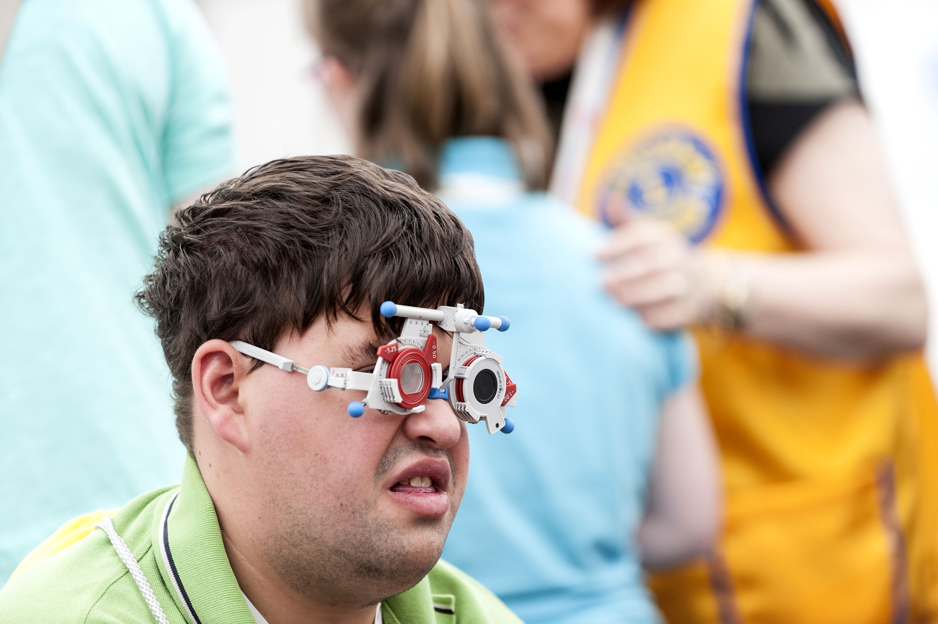 Bild zur Veranstltung der Opening Eyes® bei den Special Olympics in Düsseldorf 2014