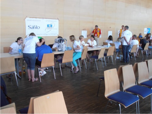 Schnappschuss zu den Special Olympics in Passau 2013