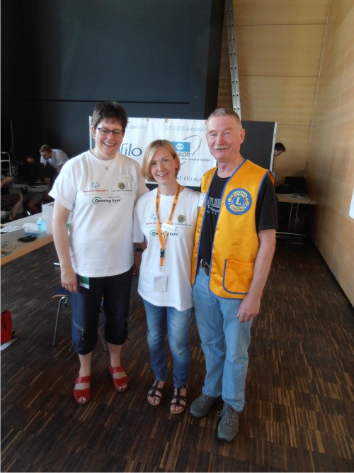Schnappschuss zu den Special Olympics in Passau 2013